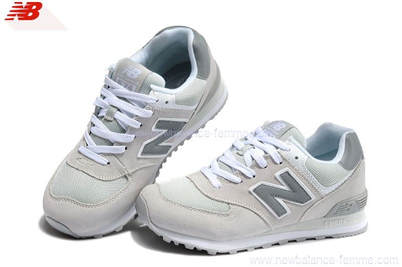 new balance femme gris blanc rose